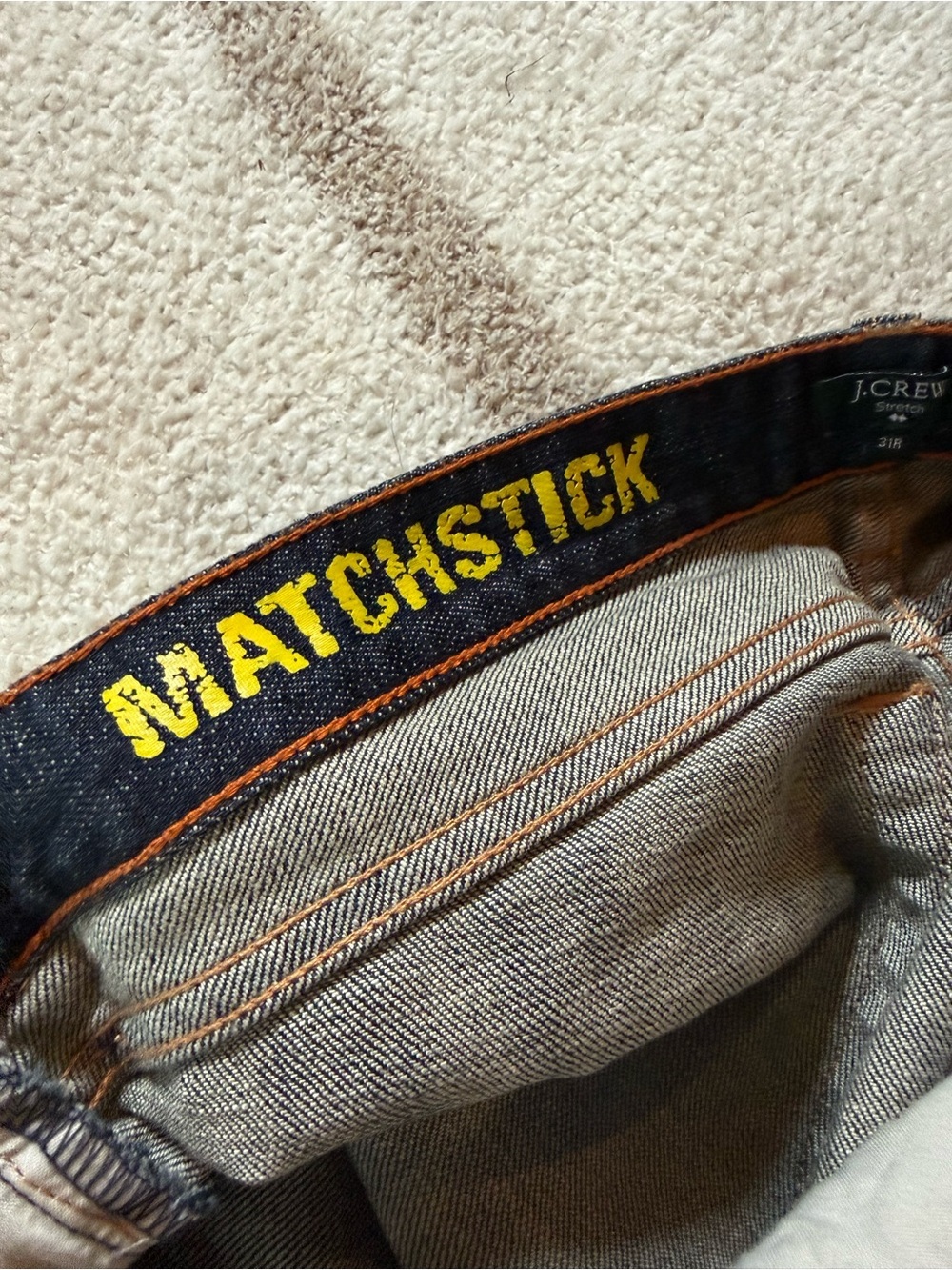 Women’s J Crew Dark Wash Straight Leg Jeans - Picture 3 of 4